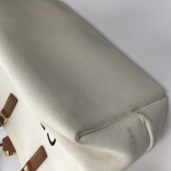 Authentic Celine Vertical Cabas Canvas Tote - Picture 11 of 11